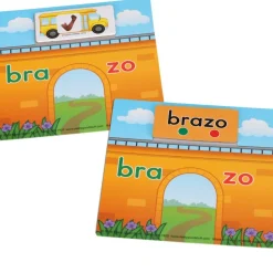 ¡Cruza el puente hábilmente! Juego de sílabas trabadas (Spanish Syllable Blends Bridge Game) - 1 game