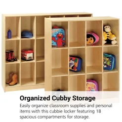 Cubbie Locker - 18 Cubbies