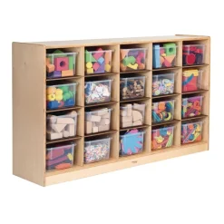 Cubbie Storage Cabinet with 20 Trays
