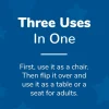 Cube Chairs - Set of 4 Assorted Colors
