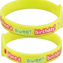 Cupcake Birthday Bracelets - 24 bracelets