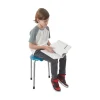 Daisy Stackable Stool Set, Colorful Flexible Seating, 17in Seat Height, 8-Piece