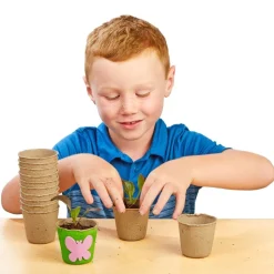 Decorate Your Own Seeds Pots, Set of 24