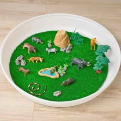 Deep Tuff Tray- Grass Circle