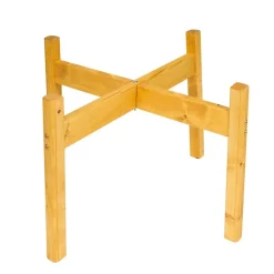 Deep Tuff Tray Wooden Stand