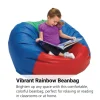 35" Deluxe Beanbag - Rainbow