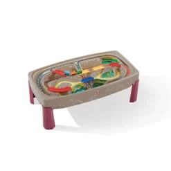 Deluxe Canyon Road Train and Track Table - Lid Covered 3 Piece Train Set