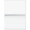 Deluxe Spiral Landscape Writing Journals (Teal Star Cover) - 112 Pages