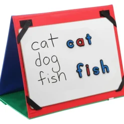 Desktop Stand With Magnetic Dry Erase Board - 1 stand, 1 board