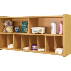 Diaper Wall Storage - Maple/Maple, Assembly Required