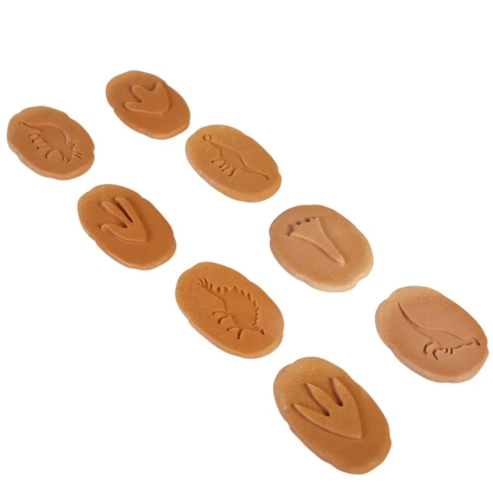 Dinosaur Footprints - Set of 8