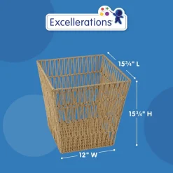 Discount School Supply® Large Paper Rope Storage Basket