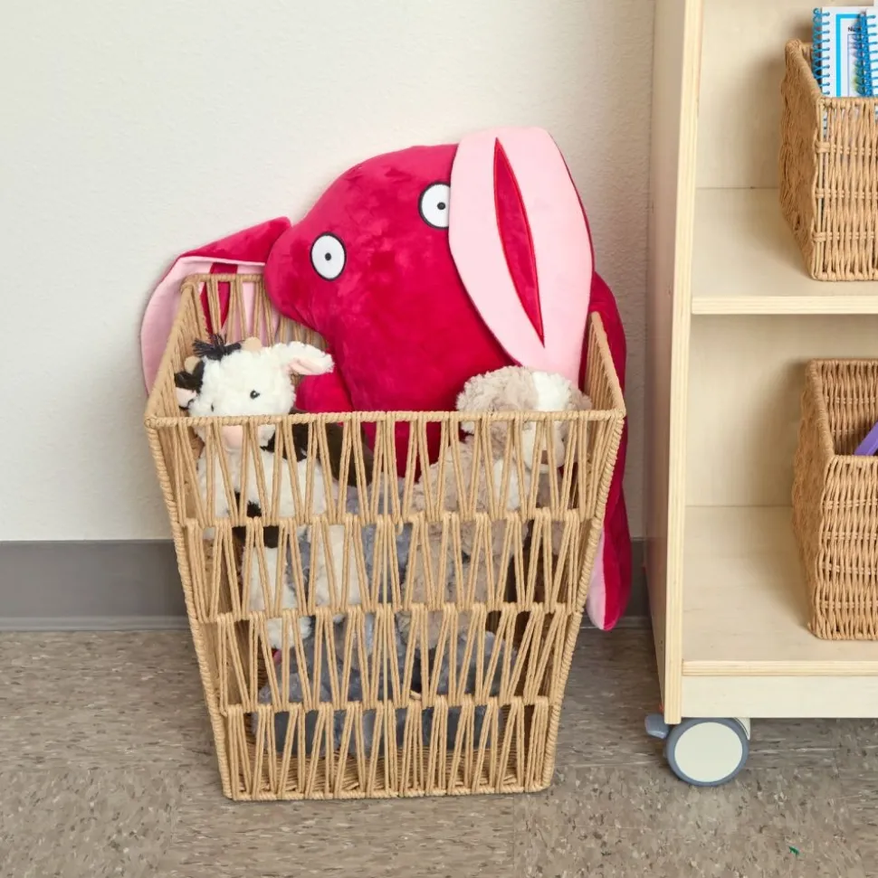 Discount School Supply® Large Paper Rope Storage Basket
