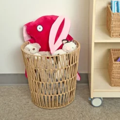 Discount School Supply® Large Round Paper Rope Storage Basket