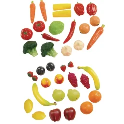 Discount School Supply® Life-Sized Fruit & Veggies - 38 Pieces