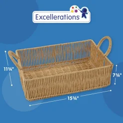 Discount School Supply® Paper Rope Basket with Handles