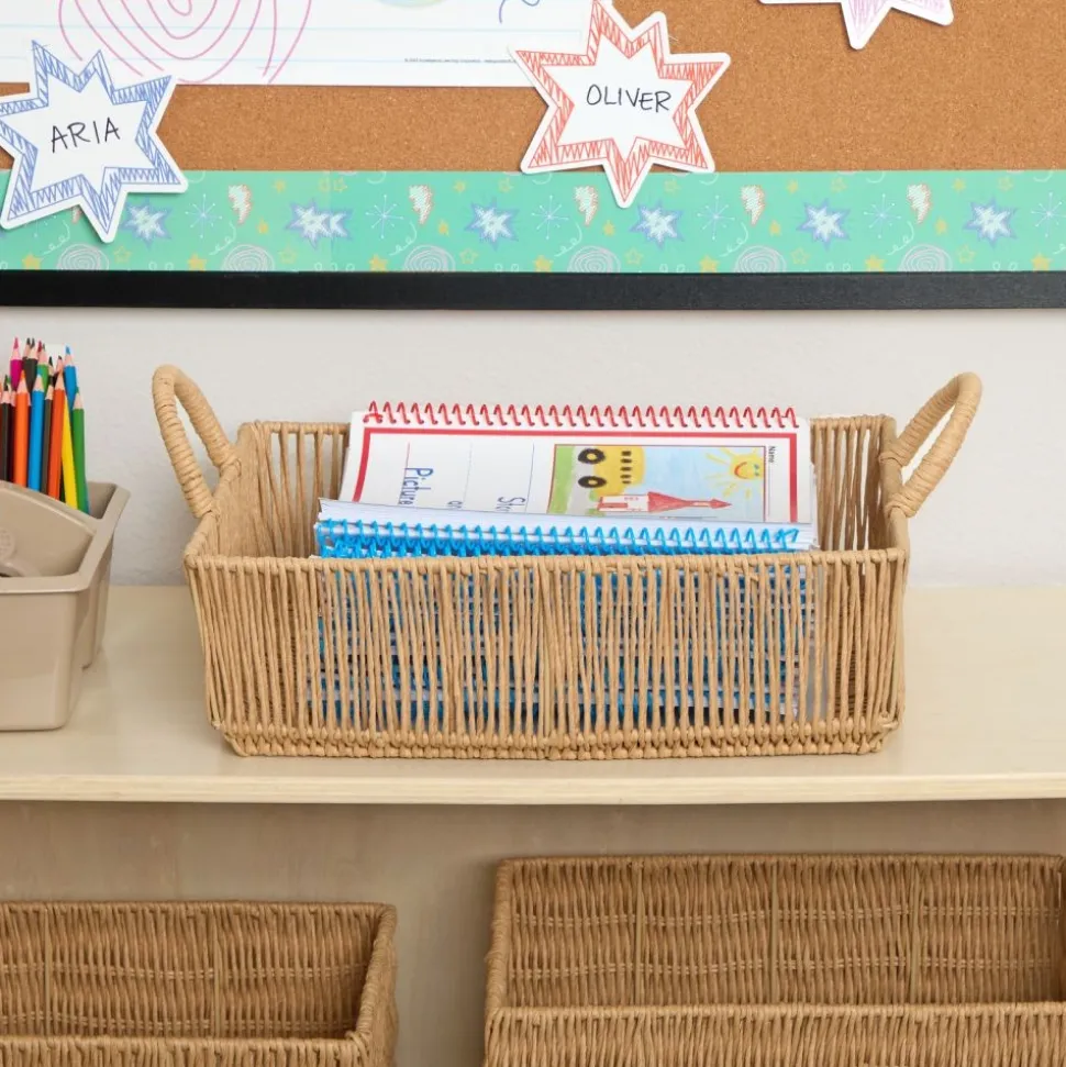 Discount School Supply® Paper Rope Basket with Handles