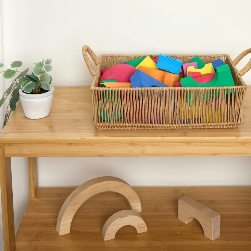 Discount School Supply® Paper Rope Basket with Handles