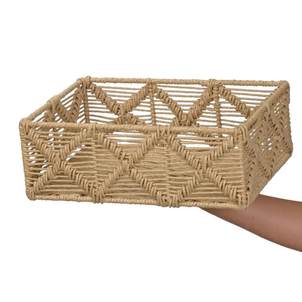 Discount School Supply® Paper Rope Rectangle Basket