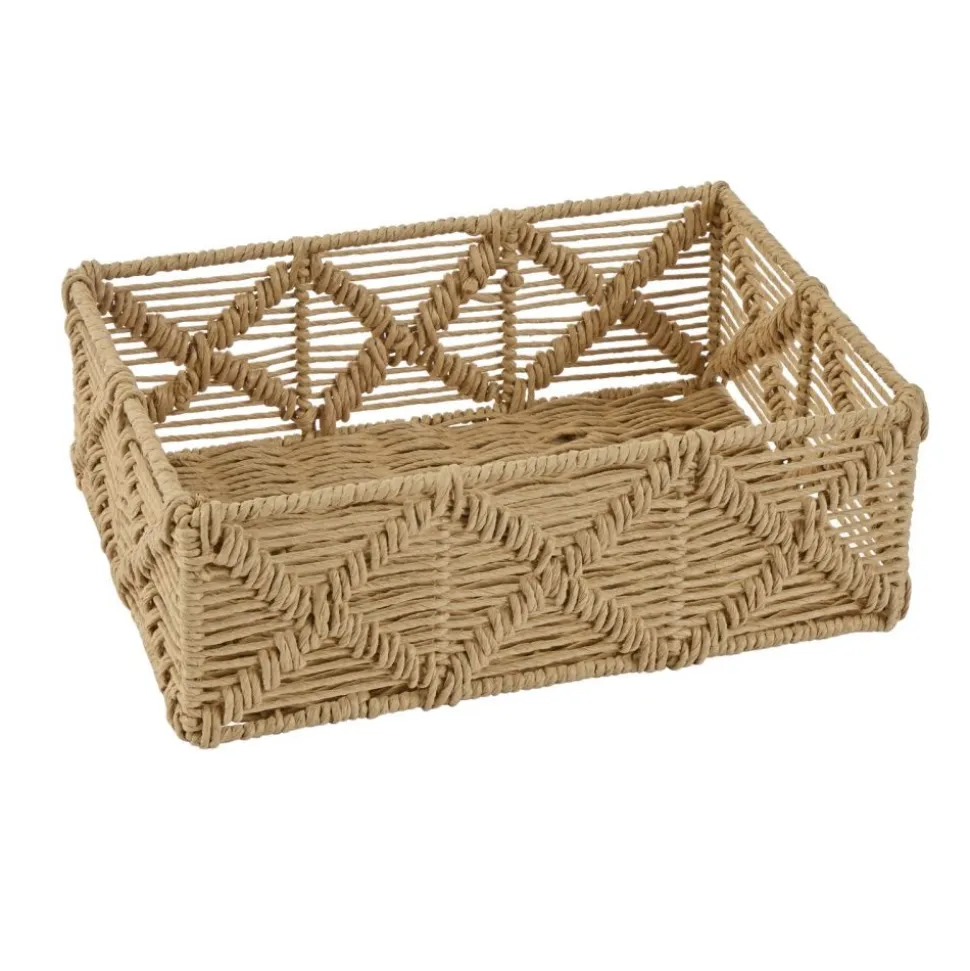 Discount School Supply® Paper Rope Rectangle Basket