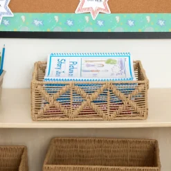 Discount School Supply® Paper Rope Rectangle Basket