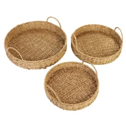 Discount School Supply® Round Woven Nesting Trays - Set of 3