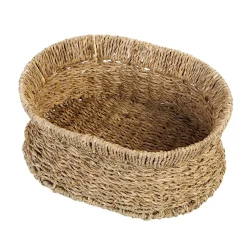 Discount School Supply® Seagrass Oval Basket - Set of 3