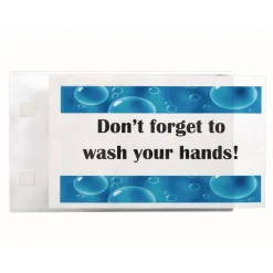 DocU-Sleeves 8-1/2" x 14" Wall-Mount Document Display - Set of 10