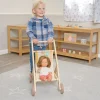 Doll Wooden Stroller 15"