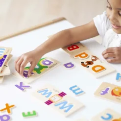 Double-sided ABC Picture Board
