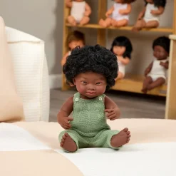 Down Syndrome 15" Doll African Girl