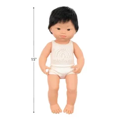 Down Syndrome 15" Doll Asian Boy