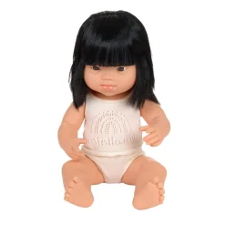 Down Syndrome 15" Doll Asian Girl