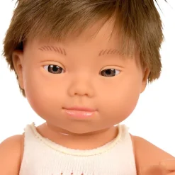 Down Syndrome 15" Doll Caucasian Boy