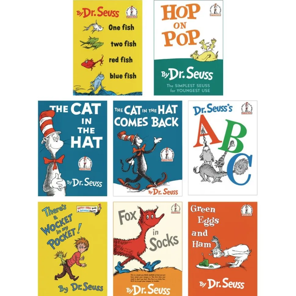 Dr. Seuss Books - 8 Titles