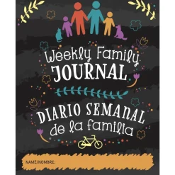 Dual Language Weekly Family Journals (Lenguaje Dual - Diarios Semanal de la Familia) - 12 Journals