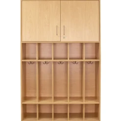 Dual Purpose Student Locker - Maple/Maple, Assembled