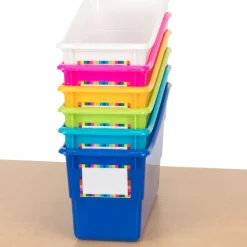 Durable Book and Binder Holders - Set Of 6 - Tropics