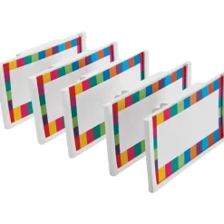 Durable Book And Binder Holders- 5-Pack Neon