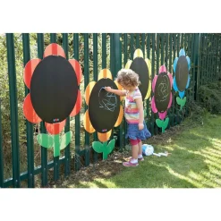 Dust-Lite™ Chalkboard Daisies - Set Of 5