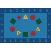 Early Learning 6' x 9' Rectangle Kids Value PLUS Carpet