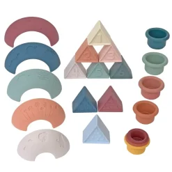 Earth Tones Silicone Set of 3 - 20 pieces
