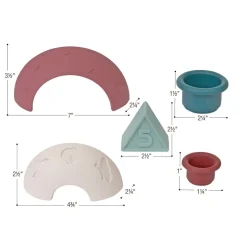 Earth Tones Silicone Set of 3 - 20 pieces