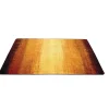 Earth Tone Stripes Carpet, Sand - 6' x 9' Rectangle
