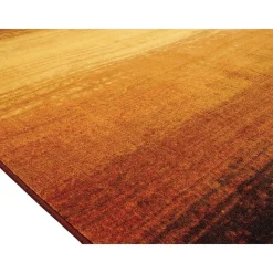 Earth Tone Stripes Carpet, Sand - 6' x 9' Rectangle