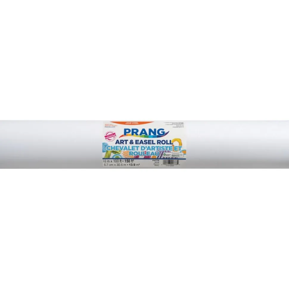 Easel Paper Roll, Bright White High Quality Sulphite Paper ideal for wet or dry applications, 18" x 100'