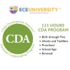 ECE University Online CDA Training Program - 121 Hours for Child Development Associate Credential