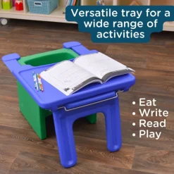 Edutray for Cube Chair (Blue) - Tray Only