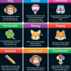 Emoji Feelings Cards and Cubes