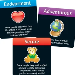 Emoji Feelings Cards - Laminated - Set of 12